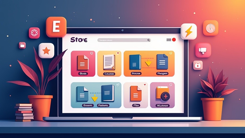 تصميم متجر رقمي احترافي - Digital Store Design
